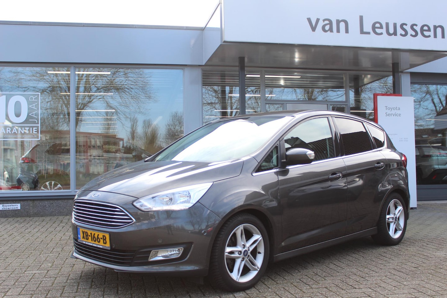 Ford C-Max - 1.5 TITANIUM TREKHAAK WINTER-PAKKET KEYLESS APPLE/ANDROID PARK.SENSOREN V+A - AutoWereld.nl