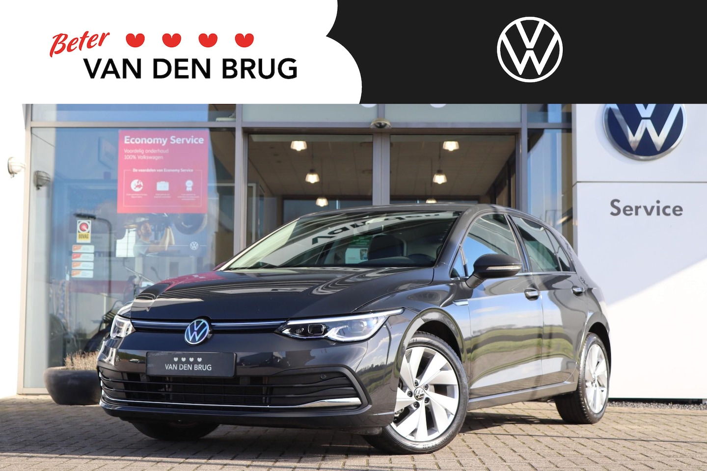 Volkswagen Golf - 1.5 eTSI 131 pk DSG Style | Navigatie | LED | PDC | Climatronic | App Connect | Sfeerverli - AutoWereld.nl