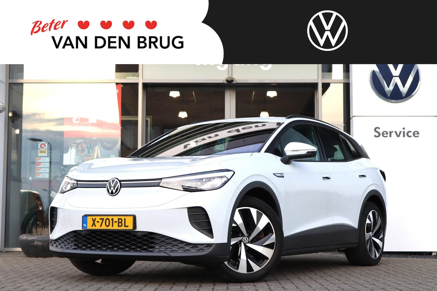 Volkswagen ID.4 - Pro 204 pk 77 kWh | Trekhaak | Navigatie | PDC | LED | App Connect | Climatronic | Stoelve - AutoWereld.nl