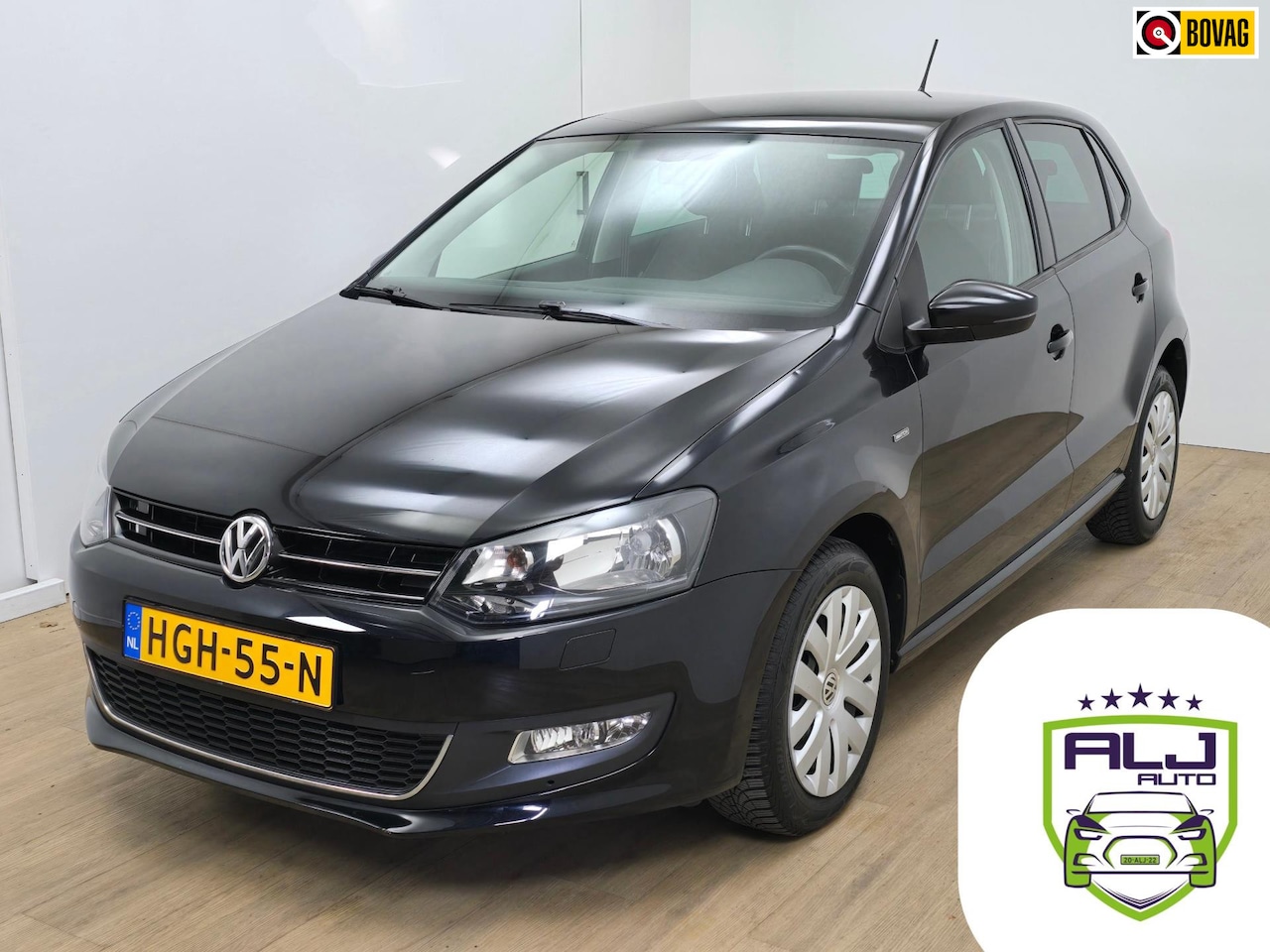 Volkswagen Polo - Occasion 1.2 TSI Highline met cruisecontrol | Tweedehands Volkswagen Polo in zwart | Clima - AutoWereld.nl