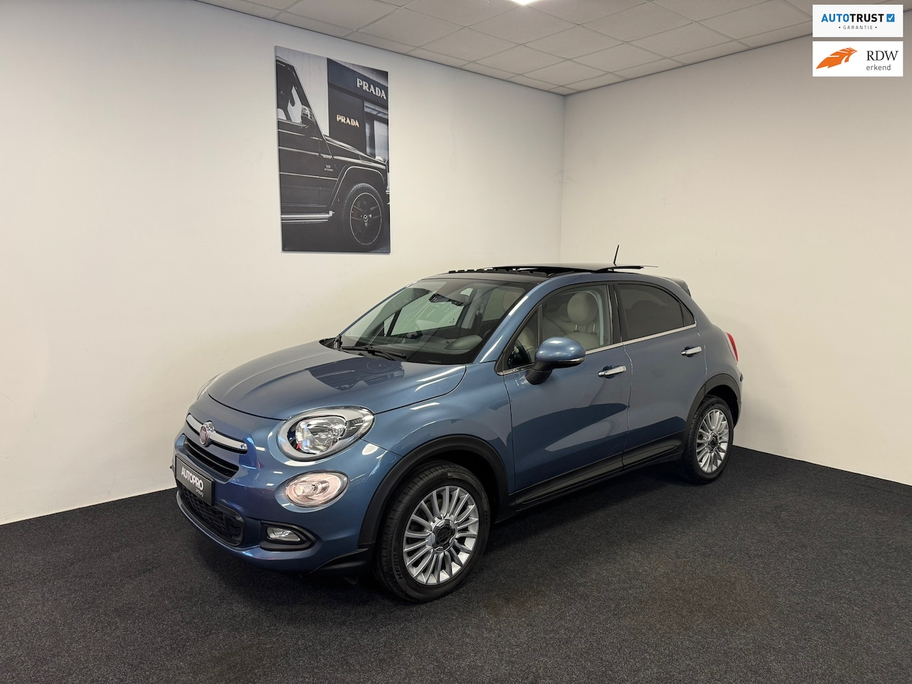 Fiat 500 X Cross - 1.4 Turbo MultiAir CrossPlus Automaat // Open dak // Camera // Keyles - AutoWereld.nl