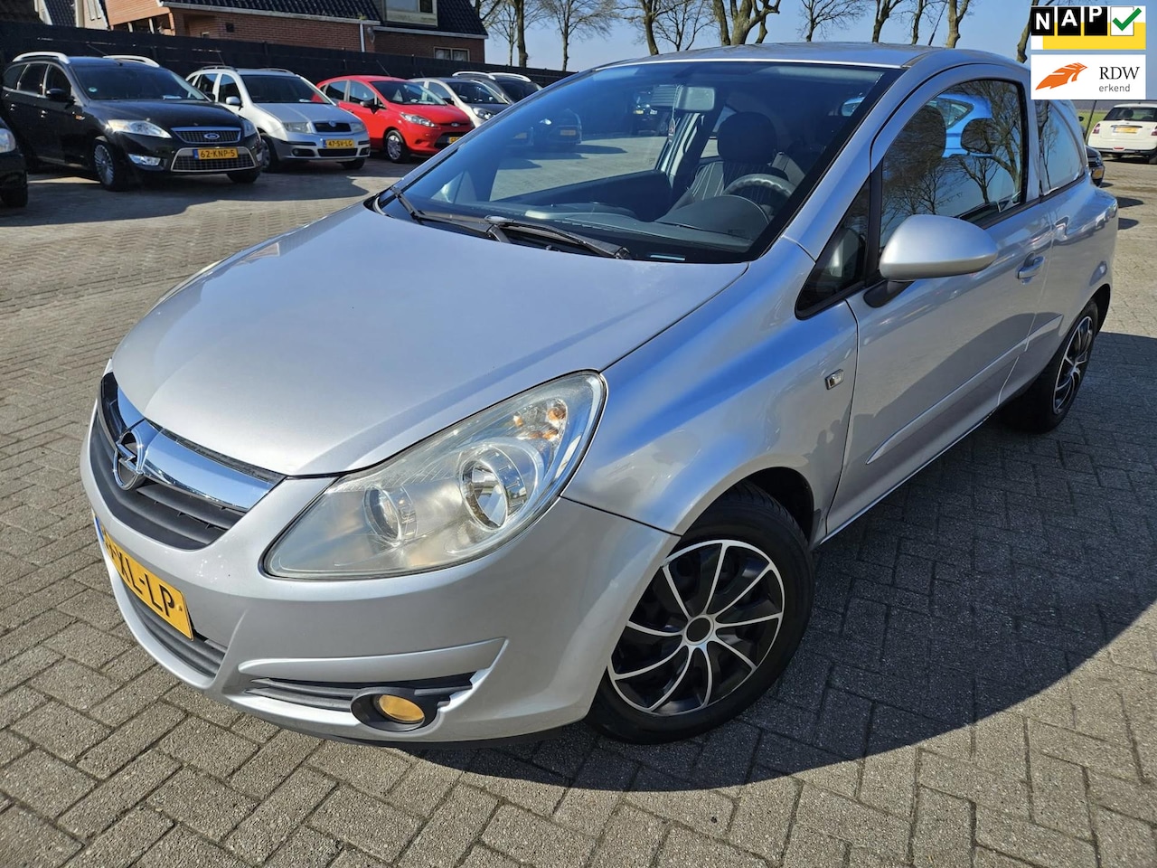 Opel Corsa - 1.2-16V Enjoy. 2007. Airco/Cruise/Trekhaak/Mistlampen. APK 03-2026 - AutoWereld.nl