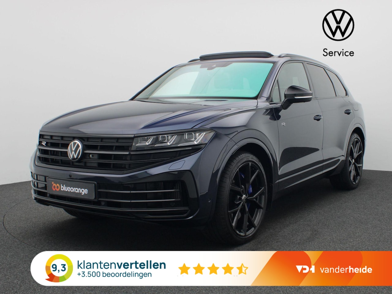 Volkswagen Touareg - 3.0 TSi eHybrid 4MOTION R 462PK DSG matrix led, trekhaak, luchtvering, nachtzicht, 360gr. - AutoWereld.nl