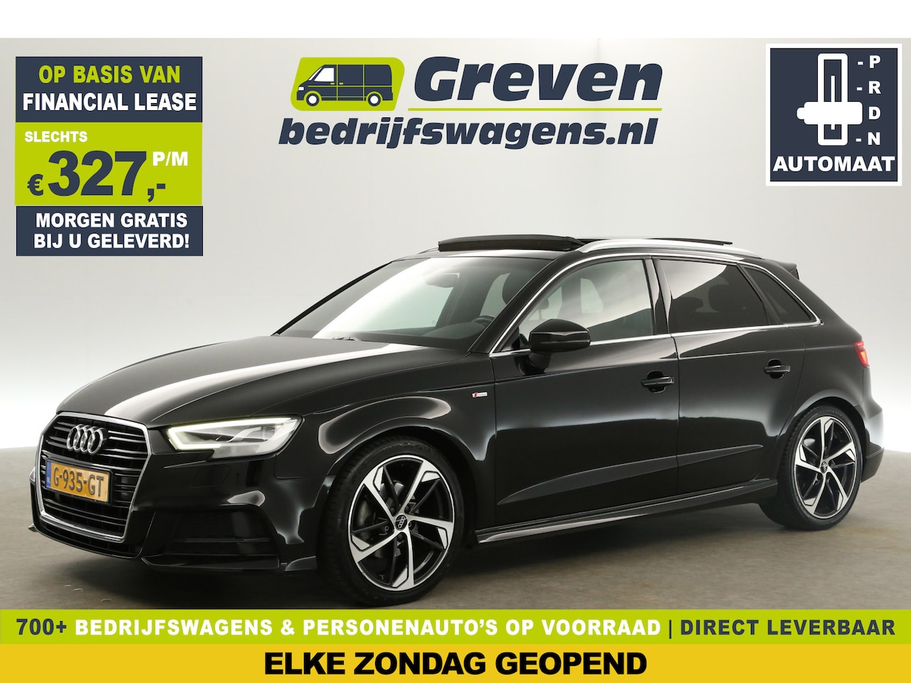 Audi A3 Sportback - 35 TFSI CoD S-line 150PK Pano Carplay LED Virtual Clima Cruise Navi PDC 18"LMV Stoelverwar - AutoWereld.nl