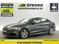 Audi A3 Limousine - 30 TFSI S-line Automaat Clima Cruise LED Parkeersensoren Navigatie 18"LMV