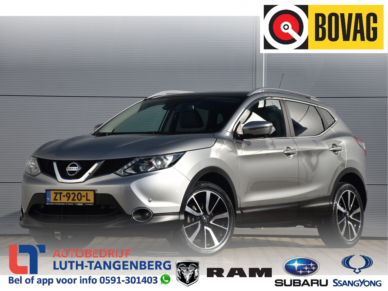 Nissan Qashqai - 1.6 Tekna | Trekhaak | Panoramadak | - AutoWereld.nl