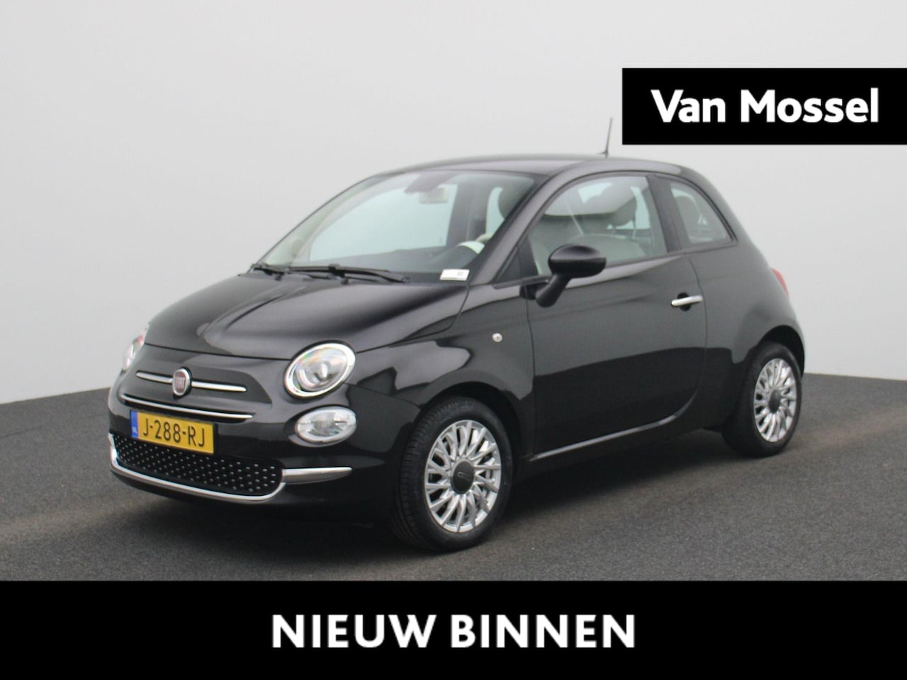 Fiat 500 - 1.0 Hybrid Lounge | APPLE CARPLAY | AIRCO | PARKEERSENSOREN | CRUISE CONTROL | 15"LICHTMET - AutoWereld.nl