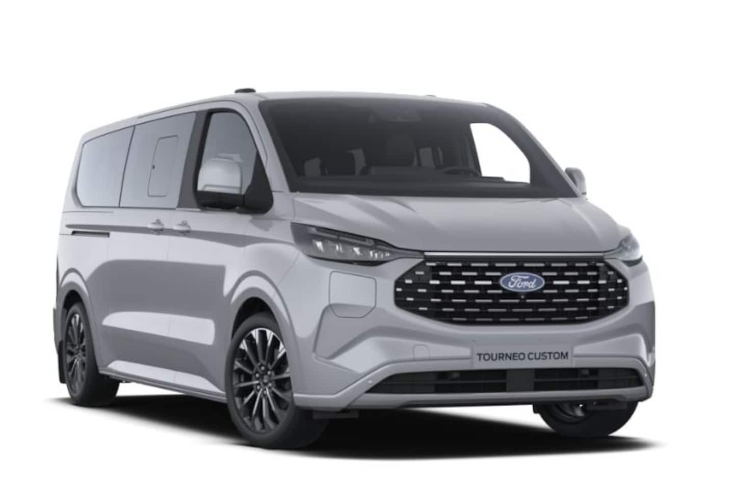 Ford Transit Custom - PHEV 233PK L2 Titanium X | Dubbel Cabine | Elektr. wegklapbare trekhaak | 1.850kg trekgw. - AutoWereld.nl