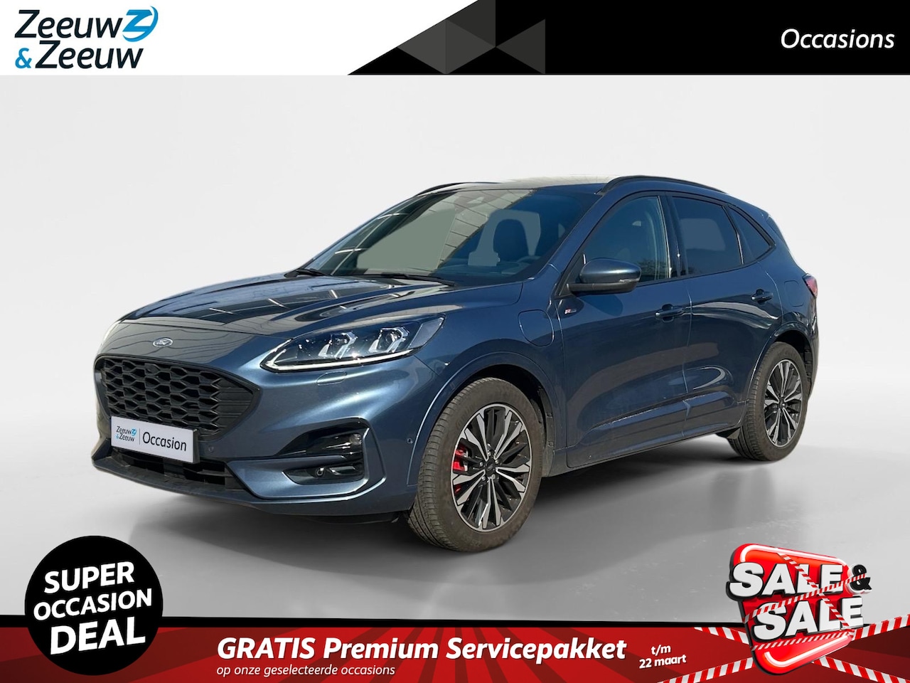 Ford Kuga - 2.5 PHEV ST-Line X 225pk automaat | Dealeronderhouden | Stoel - stuur en voorruitverwarmin - AutoWereld.nl