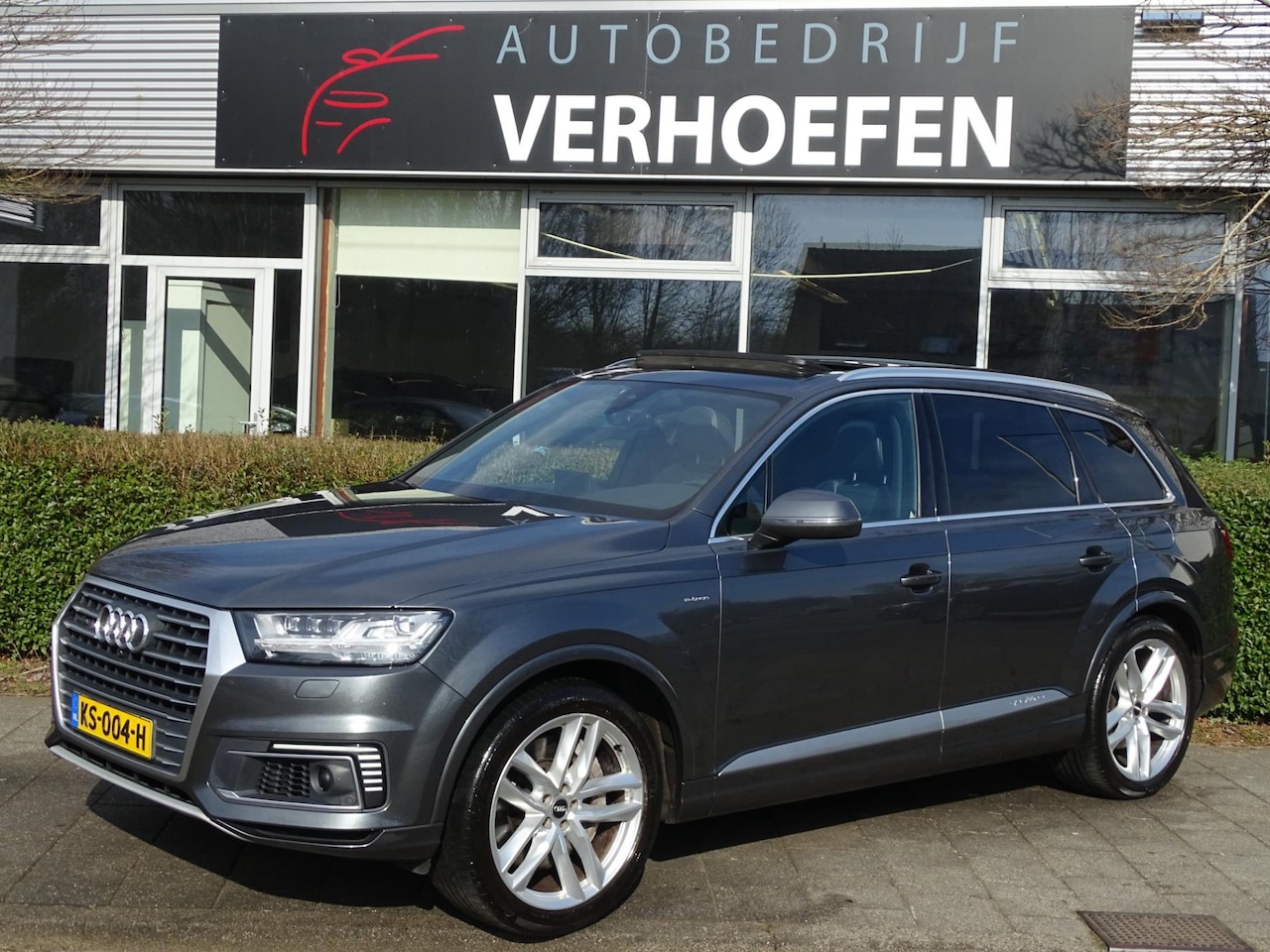 Audi Q7 - 3.0 TDI e-tron quattro Sport - S LINE - PANORAMADAK - LUCHTVERING - LEDER BEKLED - NAP KM - AutoWereld.nl