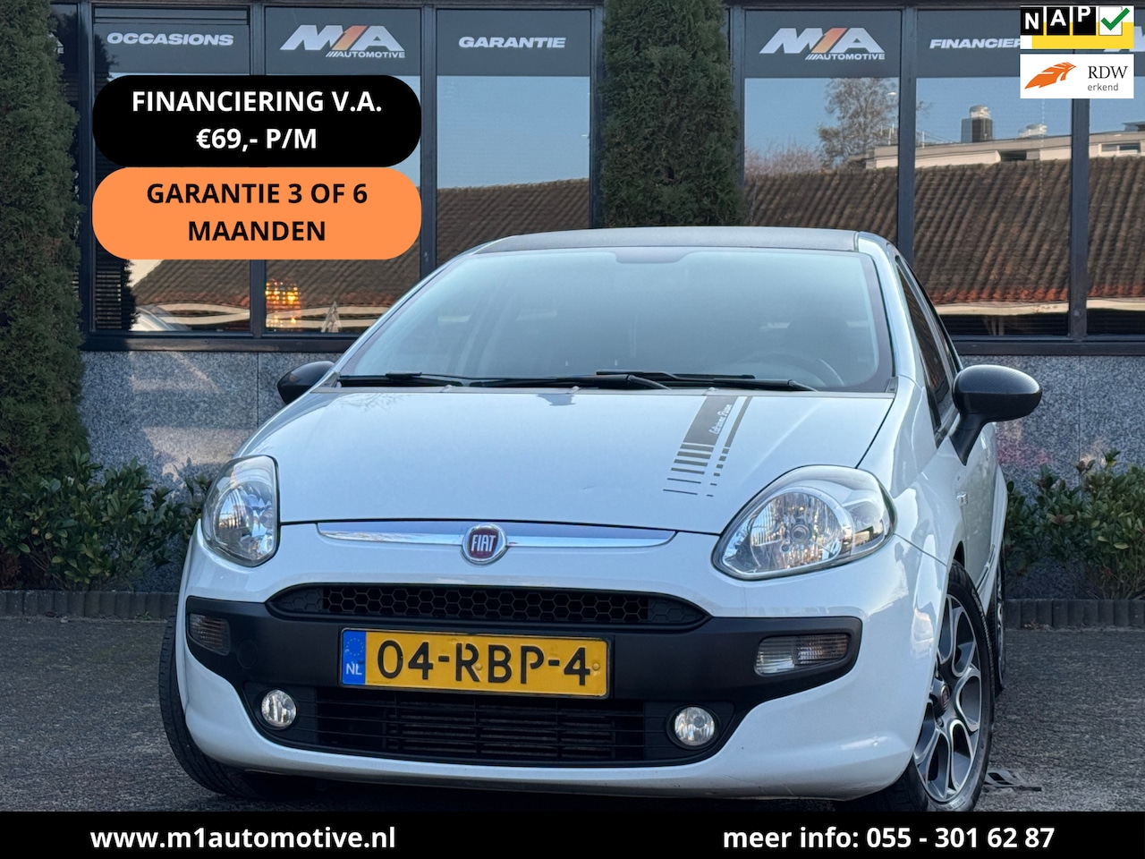 Fiat Punto Evo - 1.3 M-Jet Dynamic | Cruise Control | A/C | 1e EIG - AutoWereld.nl