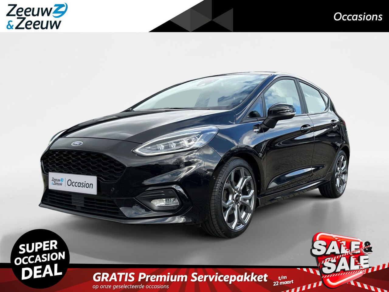 Ford Fiesta - 1.0 EcoBoost ST-Line X | Zeer nette auto | Automaat | Navigaite | Apple carplay & Android - AutoWereld.nl