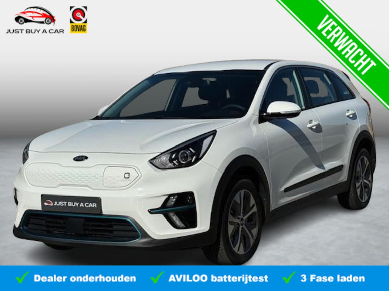 Kia e-Niro - DynamicLine 64 kWh / 3 Fasen Laden / Warmtepomp / Apple Carplay & Android Auto / Adaptive - AutoWereld.nl