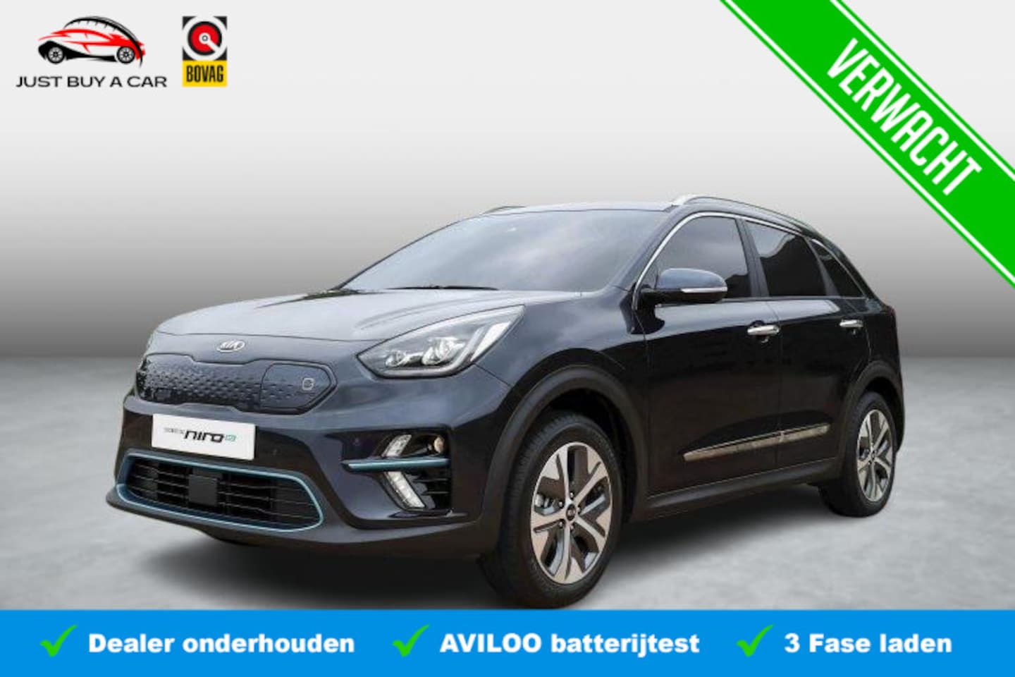 Kia e-Niro - DynamicLine 64 kWh / 3 Fasen Laden / Warmtepomp / Apple Carplay & Android Auto / Adaptive - AutoWereld.nl