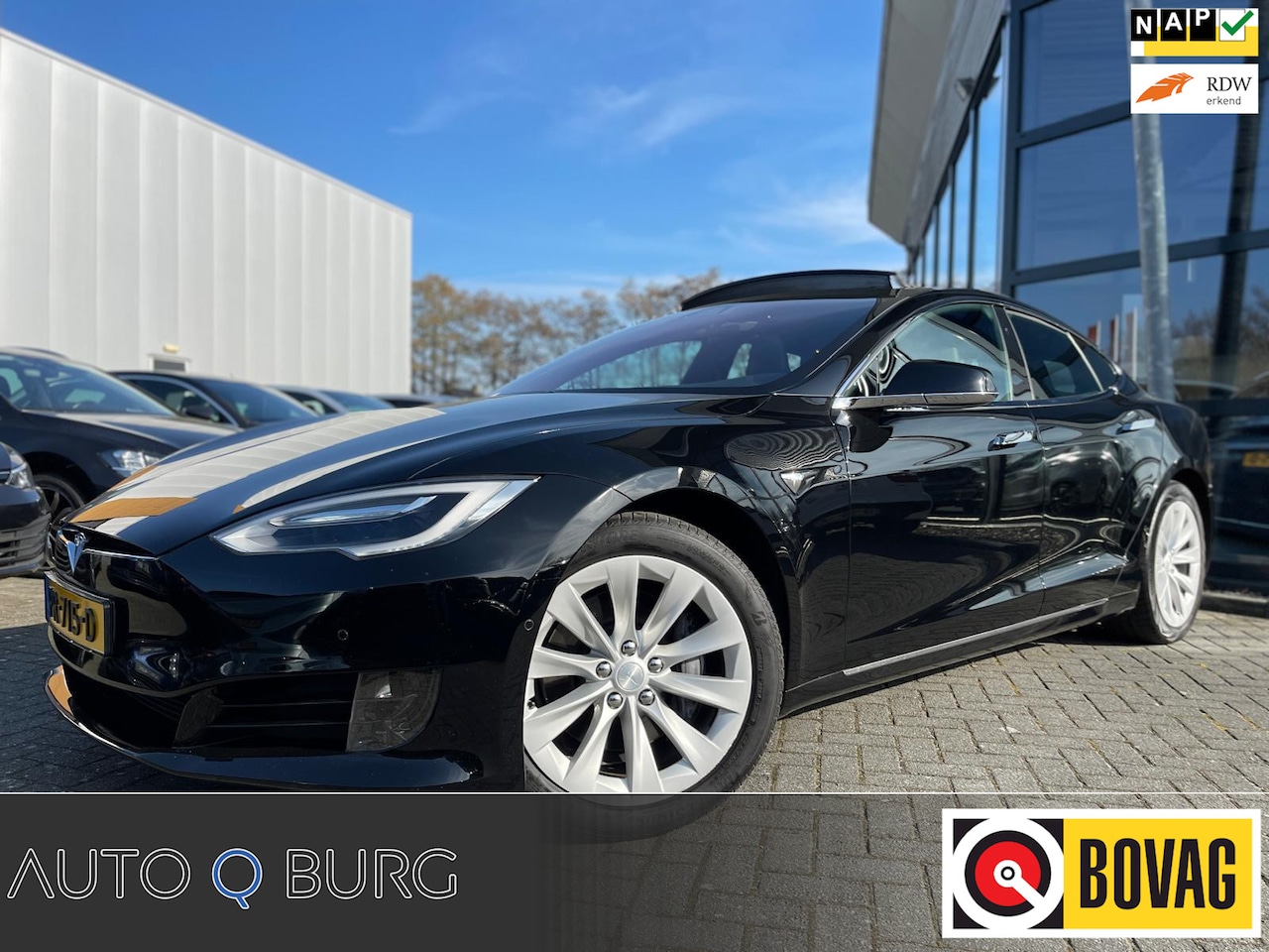 Tesla Model S - 75 Business Economy | Panorama | Camera | Autopilot | Stoelverwarming | Leder | - AutoWereld.nl