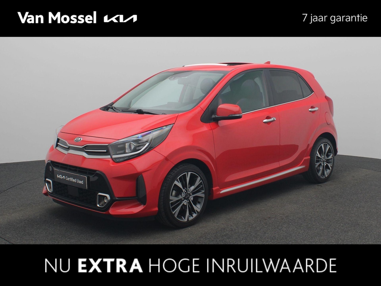 Kia Picanto - 1.0 T-GDi GT-Line 5p Clima | Opendak | 100 pk | - AutoWereld.nl