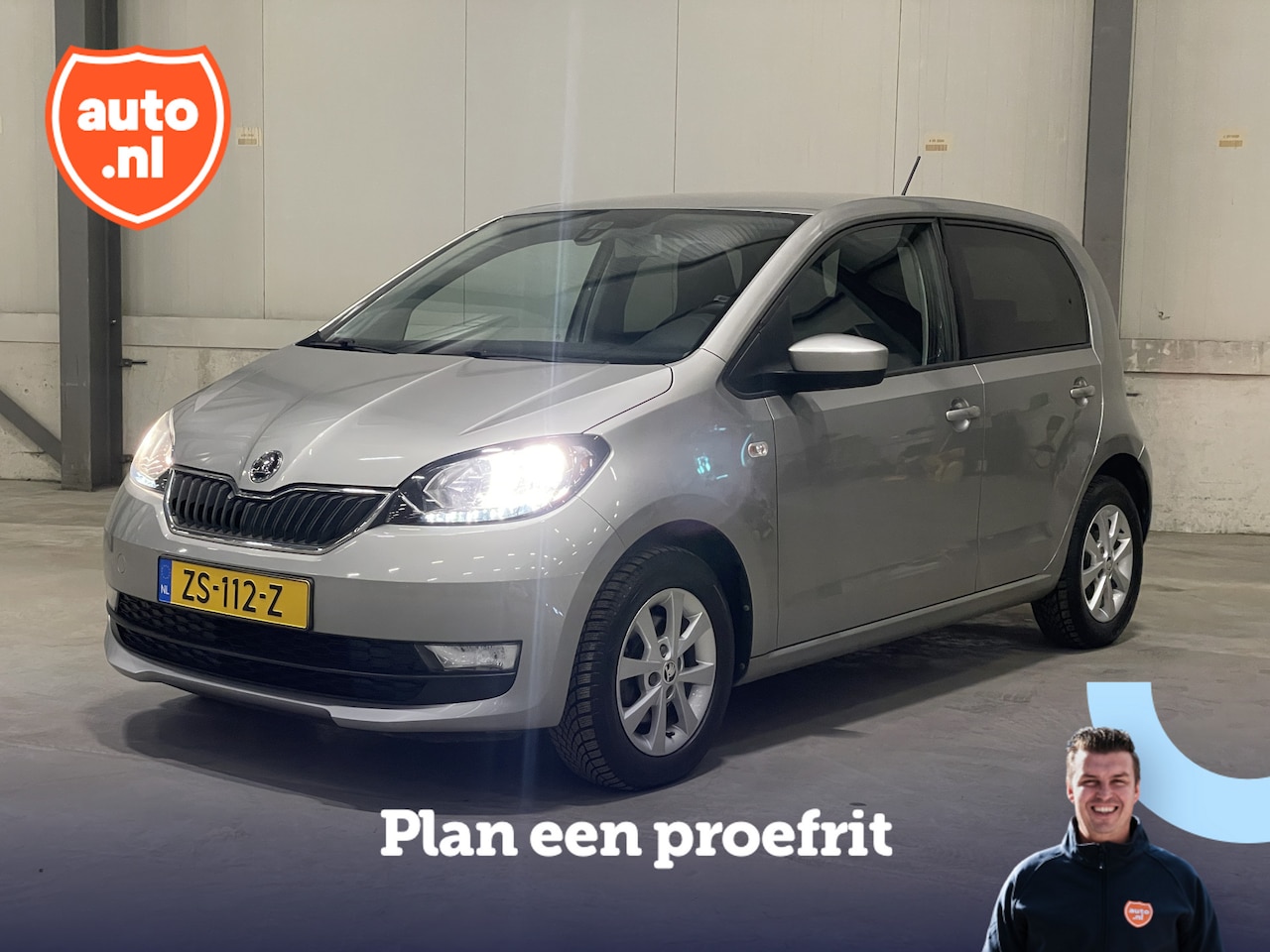 Skoda Citigo - 1.0 Greentech Style | Automaat | Cruise Control | Parkeersensoren | Airco | Bluetooth | LM - AutoWereld.nl