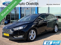 Ford Focus Wagon - 1.0 Titanium 125PK Winterpack Cruise Navi Camera Climate Parkeersensoren DAB Keyless Priva