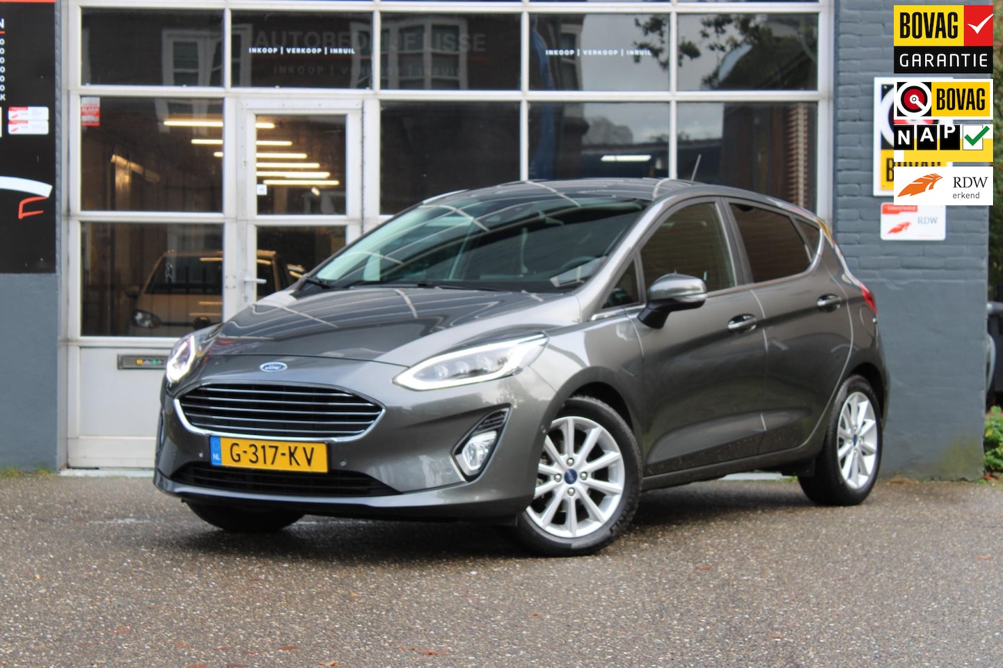 Ford Fiesta - 1.0 EcoBoost Titanium Automaat Camera Pdc Carplay Nap - AutoWereld.nl