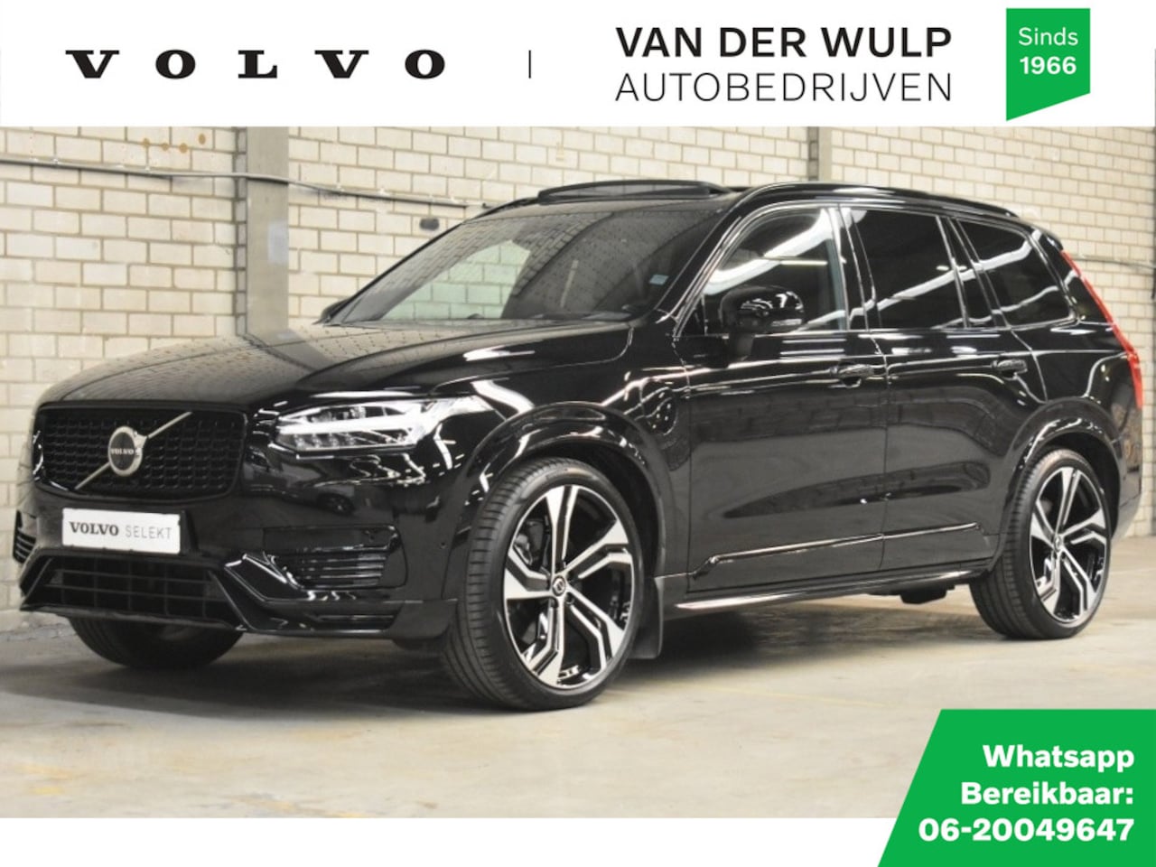 Volvo XC90 - T8 455PK AWD Ultra Dark | Luchtvering | Trekhaak | Bowers & Wilk - AutoWereld.nl