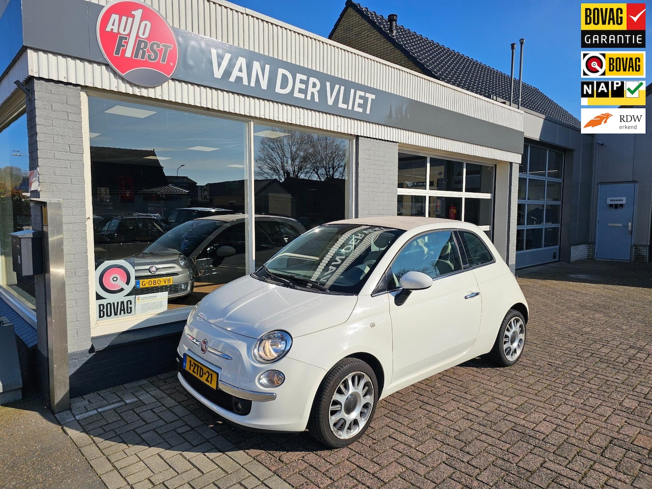 Fiat 500 C - 1.2 Lounge 1.2 Lounge - AutoWereld.nl