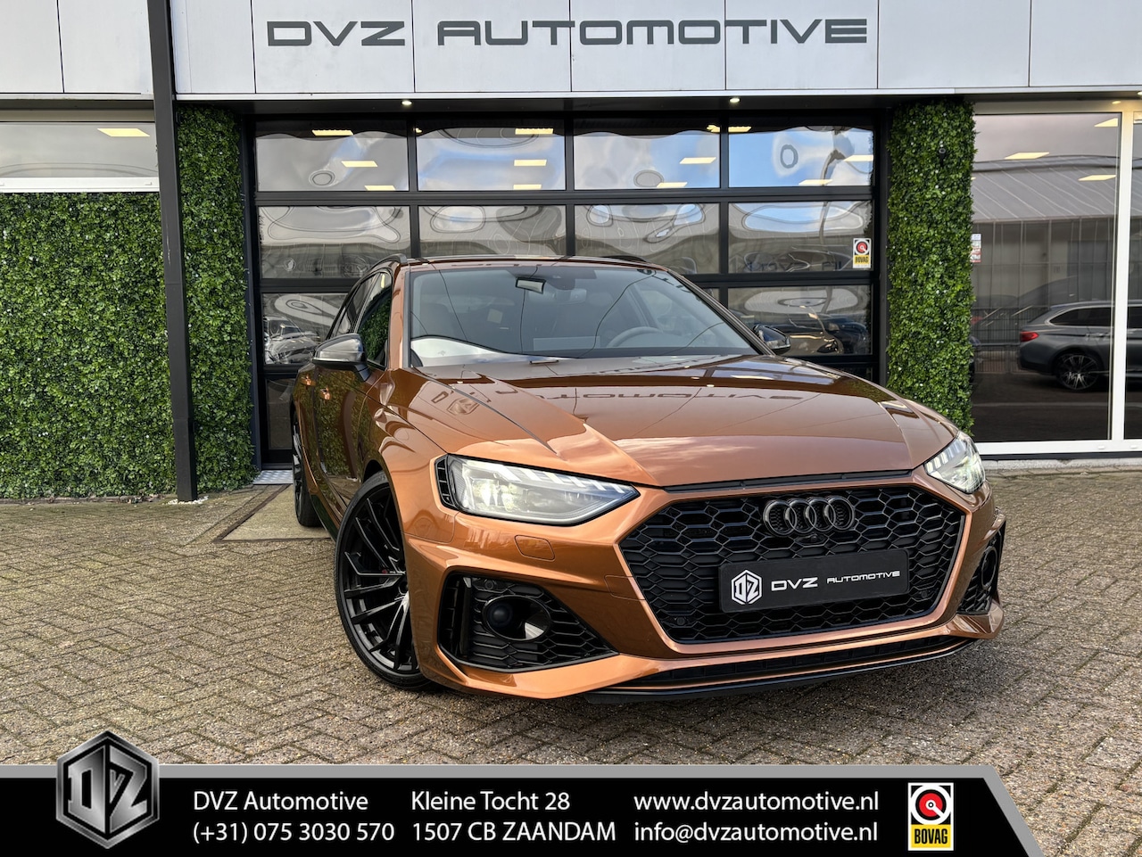 Audi A4 Avant - RS4 2.9 TFSI 450PK Quattro | RS Dynamic | B&O Sound | Sport Uitlaat | Black Optik | BTW - AutoWereld.nl