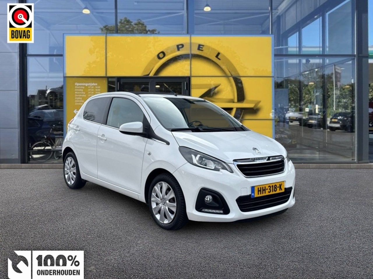 Peugeot 108 - 1.0 e-VTi Active TOP | Airco | elektr. Vouwdak | All-seasonbande - AutoWereld.nl