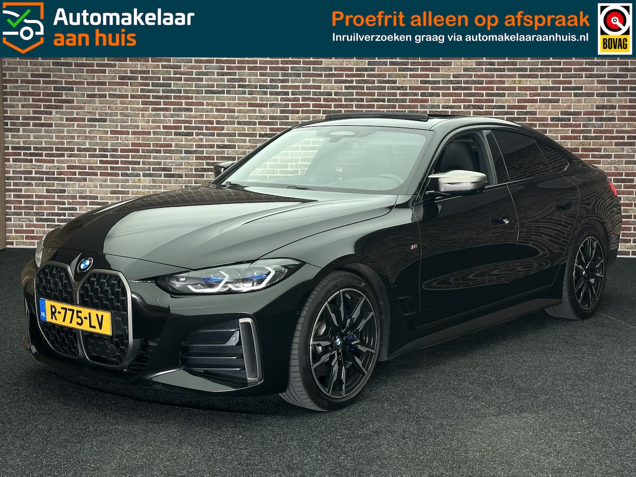 BMW 4-serie Gran Coupé - M440i xDrive High Executive Open Dak Head Dealer M stoelen - AutoWereld.nl