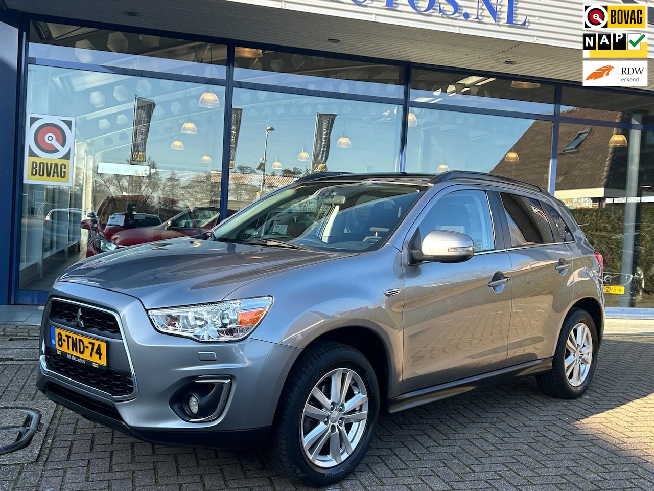 Mitsubishi ASX - 1.6 Cleartec Intense+ Panorama Xenon Navi Clima Cruise Camera Trekhaak NAP NL-Auto! - AutoWereld.nl