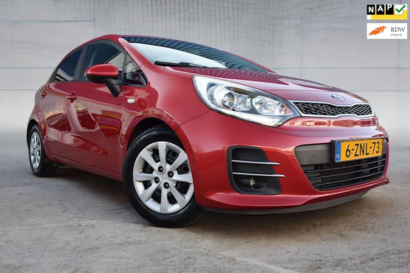 Kia Rio - 1.2 CVVT DynamicLine 1.2 CVVT DynamicLine, Dealeronderhouden, NAP, Airco, nieuw model. - AutoWereld.nl