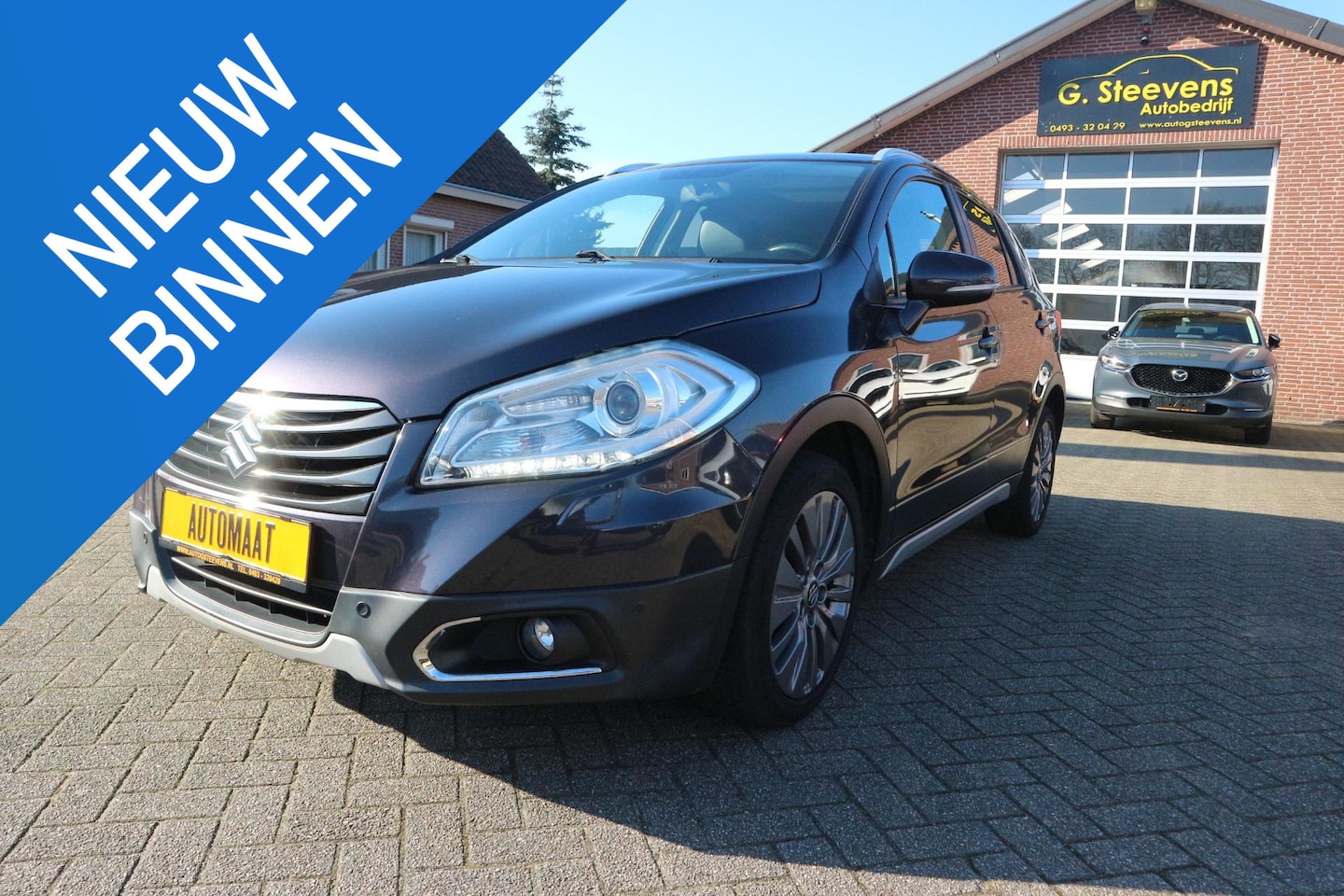 Suzuki SX4 S-Cross - 1.6 High Executive AllGrip Automaat leder navagatie - AutoWereld.nl