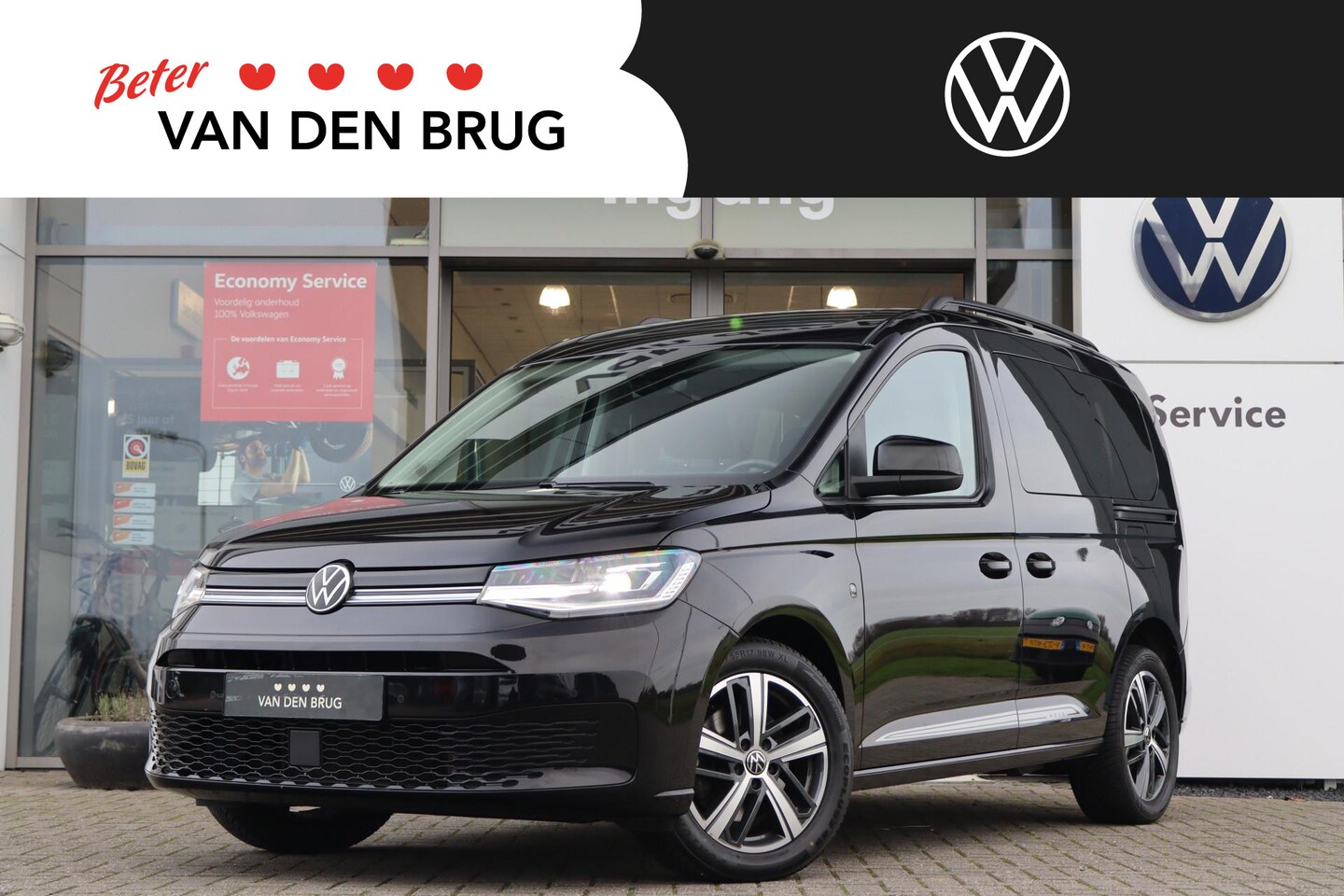 Volkswagen Caddy - 2.0 TDI 122 pk Move 5p | Panoramadak | Camera | Adaptive Cruise | LED | Climatronic | Stoe - AutoWereld.nl