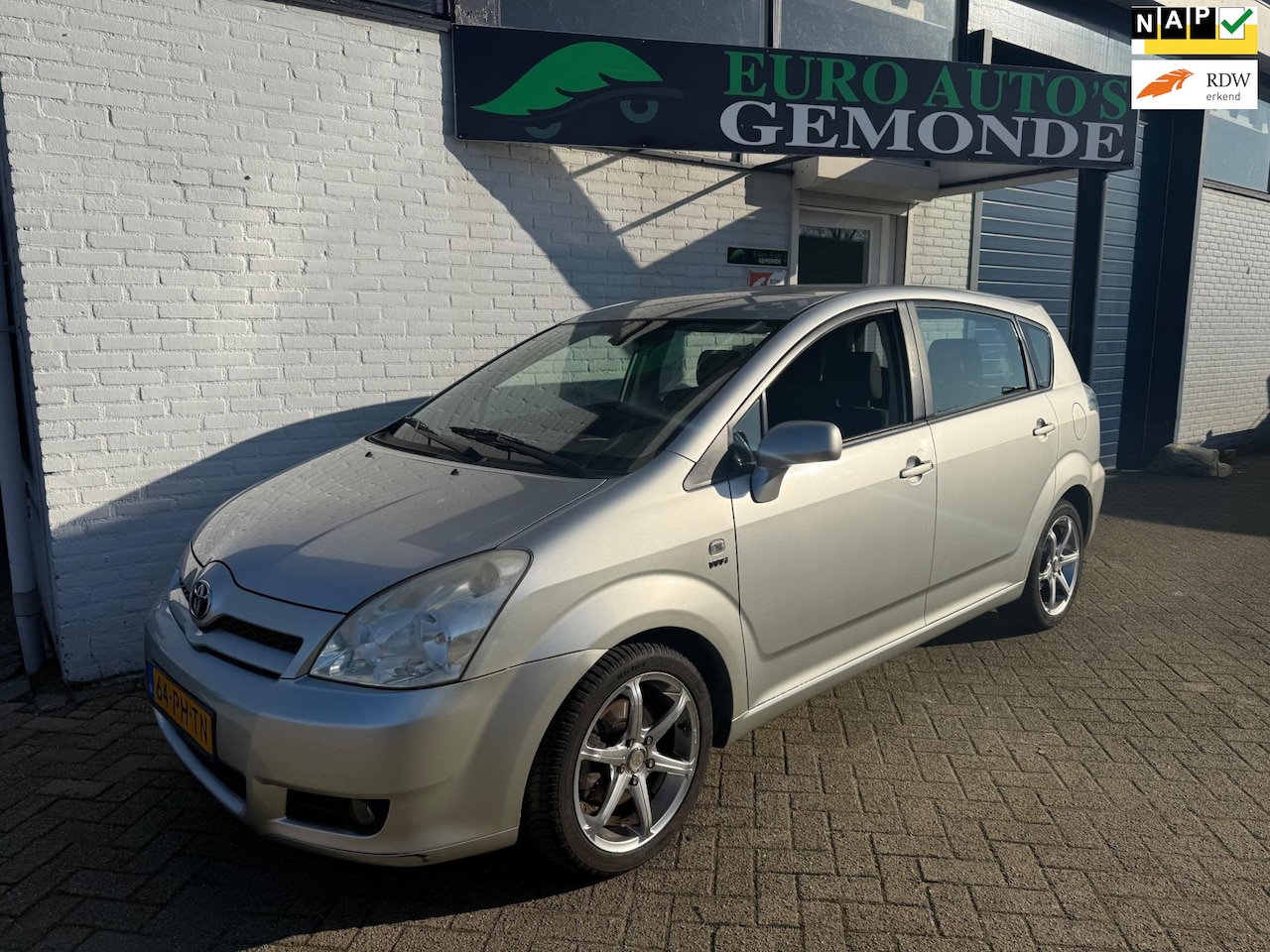 Toyota Corolla Verso - 1.6 VVT-i 5 PERSOON CLIMA AIRCO 4 ELECTRISCHE RAMEN NAVIGATIE - AutoWereld.nl