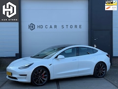 Tesla Model 3 - Performance AWD 75 kWh 462PK 86% SOH