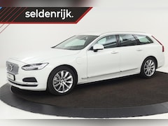 Volvo V90 - 2.0 T8 Twin Engine AWD | Leder | Adaptive cruise | Trekhaak | Camera | Stoel & stuurverwar