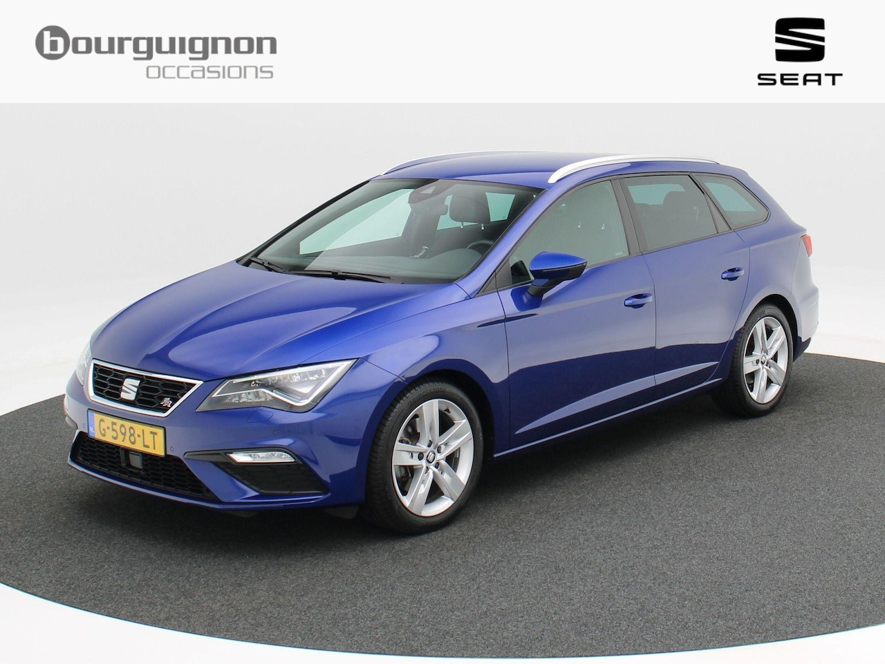 Seat Leon ST - 1.5 TSi 150 Pk Automaat FR Business Intense | LED | Trekhaak | Climate Control | Keyless | - AutoWereld.nl