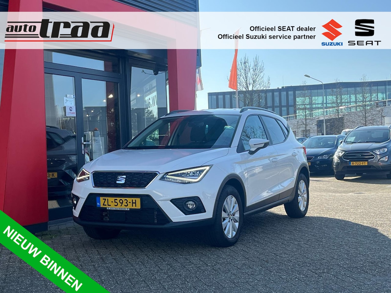 Seat Arona - 1.0 TSI Style Business Intense / Digi dashboard / Full led / ACC / 16'' LMV / - AutoWereld.nl