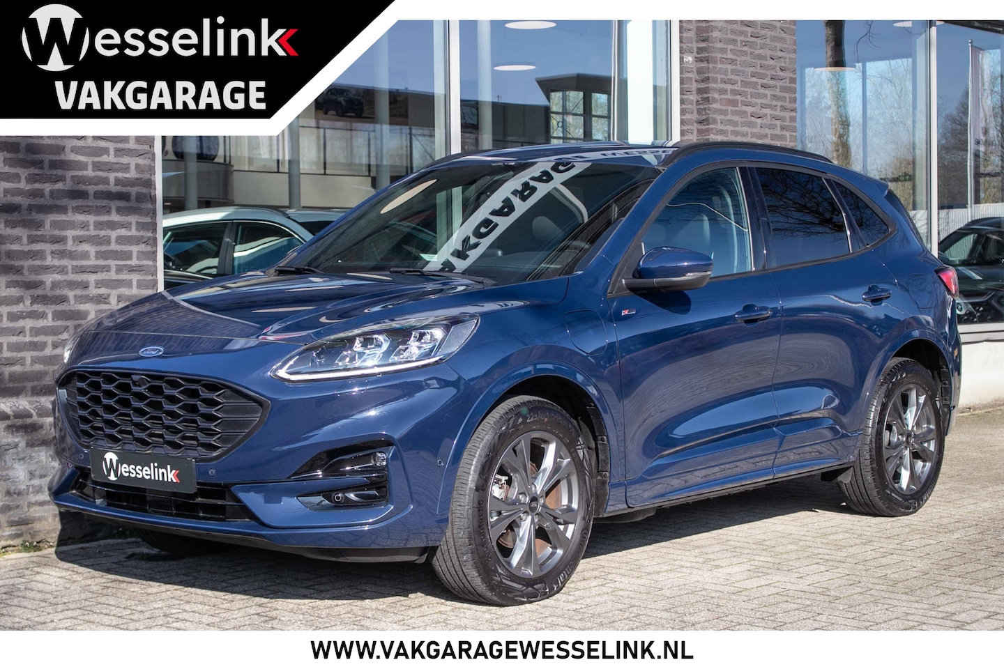 Ford Kuga - 2.5 PHEV ST-Line - All-in rijklrprs | Apple cp/Android a | elec. verstel. stoelen - AutoWereld.nl