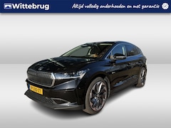 Skoda Enyaq iV - 80 First Edition / Warmtepomp / Achteruitrijcamera / lederen interieur / Lane assist / Ver