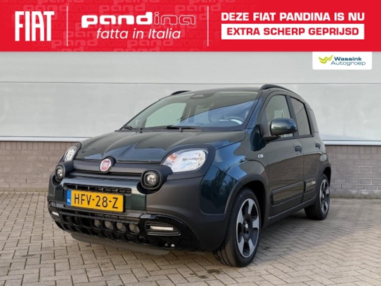 Fiat Panda - Pandina 70pk Hybrid | VOORRAADACTIE! | Navigatie via app | Airco | Cruise Control | Parkee - AutoWereld.nl