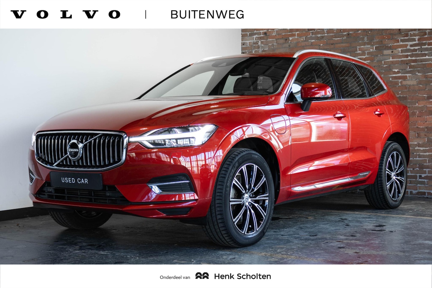 Volvo XC60 - T8 Twin Engine AWD Inscription | 1ste eigenaar | Dealeronderhouden | Maroon lederen bekled - AutoWereld.nl