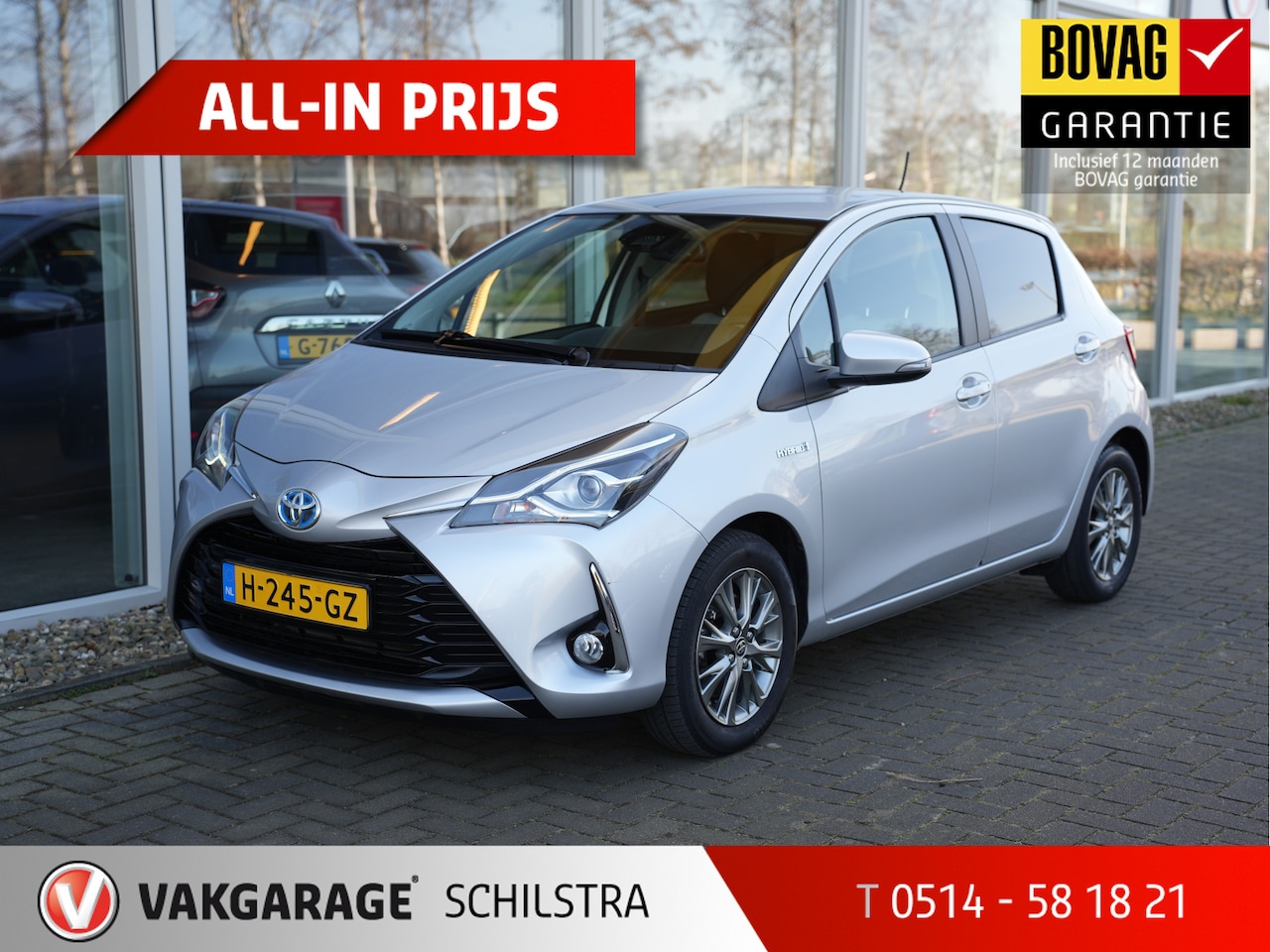 Toyota Yaris - 1.5 Hybrid Dynamic Automaat | Keyless | Camera | Android/Apple Carplay - AutoWereld.nl