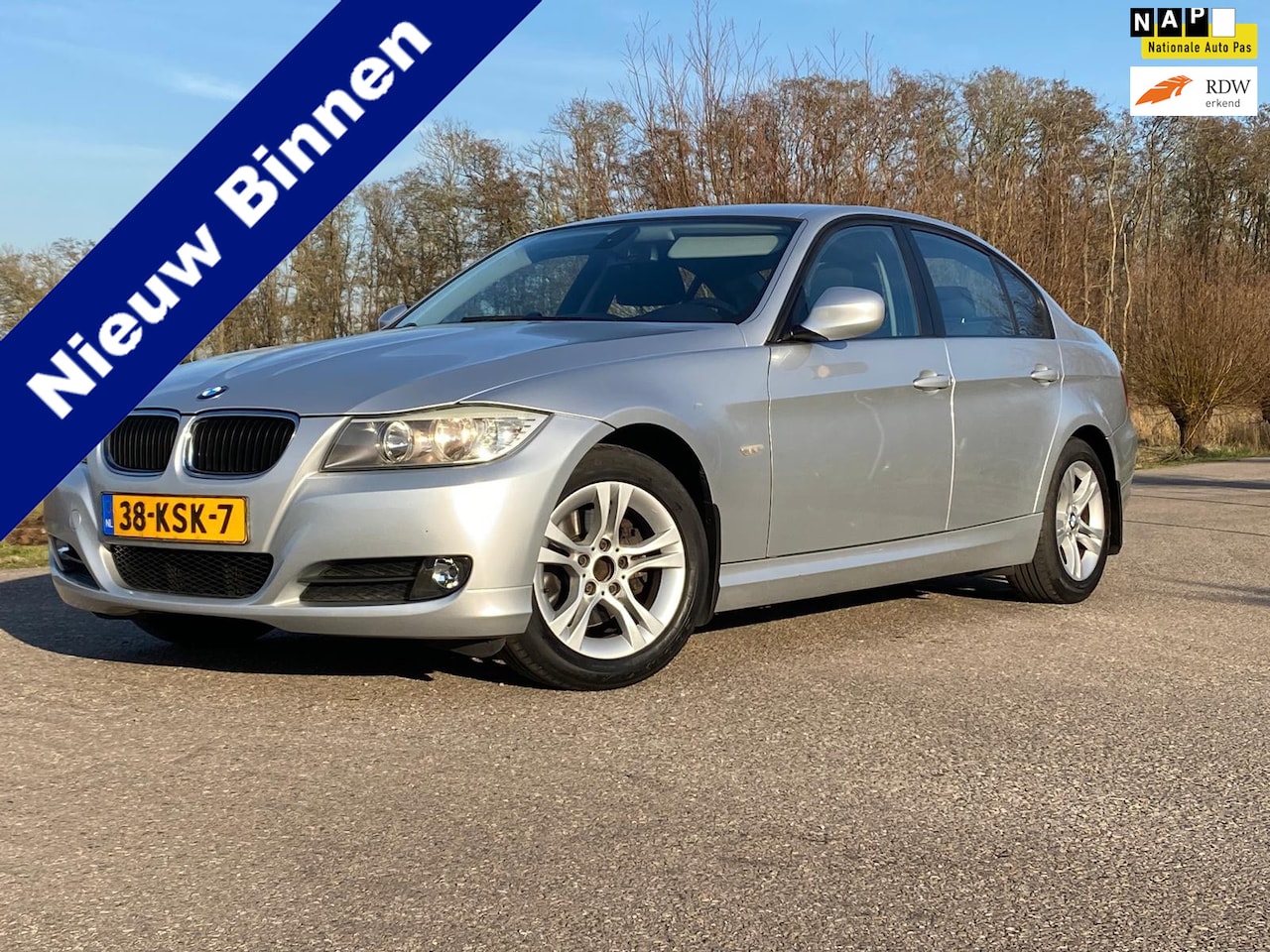 BMW 3-serie - 318i 2.0 Business Line SEDAN NAVI 6BAK Youngtimer NAP AIRCO GOED ONDERHOUDEN - AutoWereld.nl