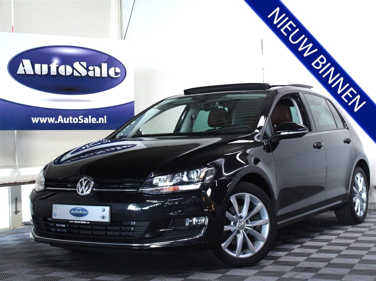 Volkswagen Golf - 1.4 TSI ACT DSG Highline 1eEIG PANO LEDER XENON STOELVW '16 - AutoWereld.nl