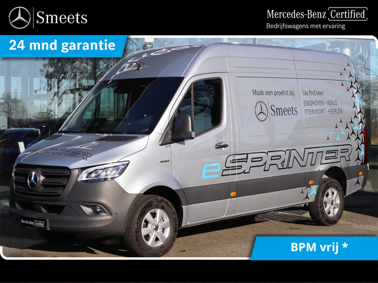 Mercedes-Benz eSprinter - 320 L2 PRO LED 266km WLTP - AutoWereld.nl