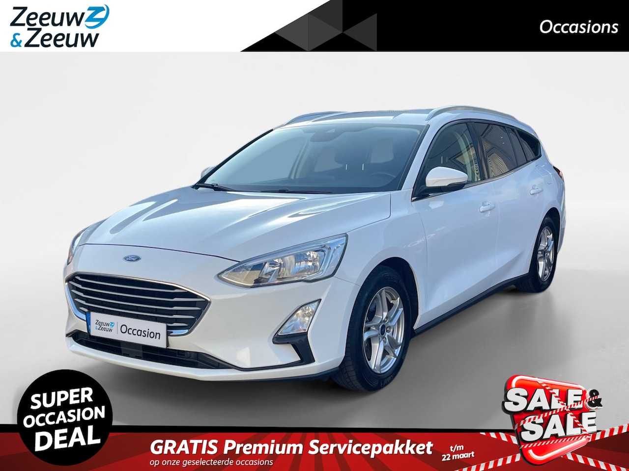 Ford Focus Wagon - 1.0 EcoBoost Trend Edition Business | Trekhaak | Navigatie | Cruise Control | Parkeersenso - AutoWereld.nl