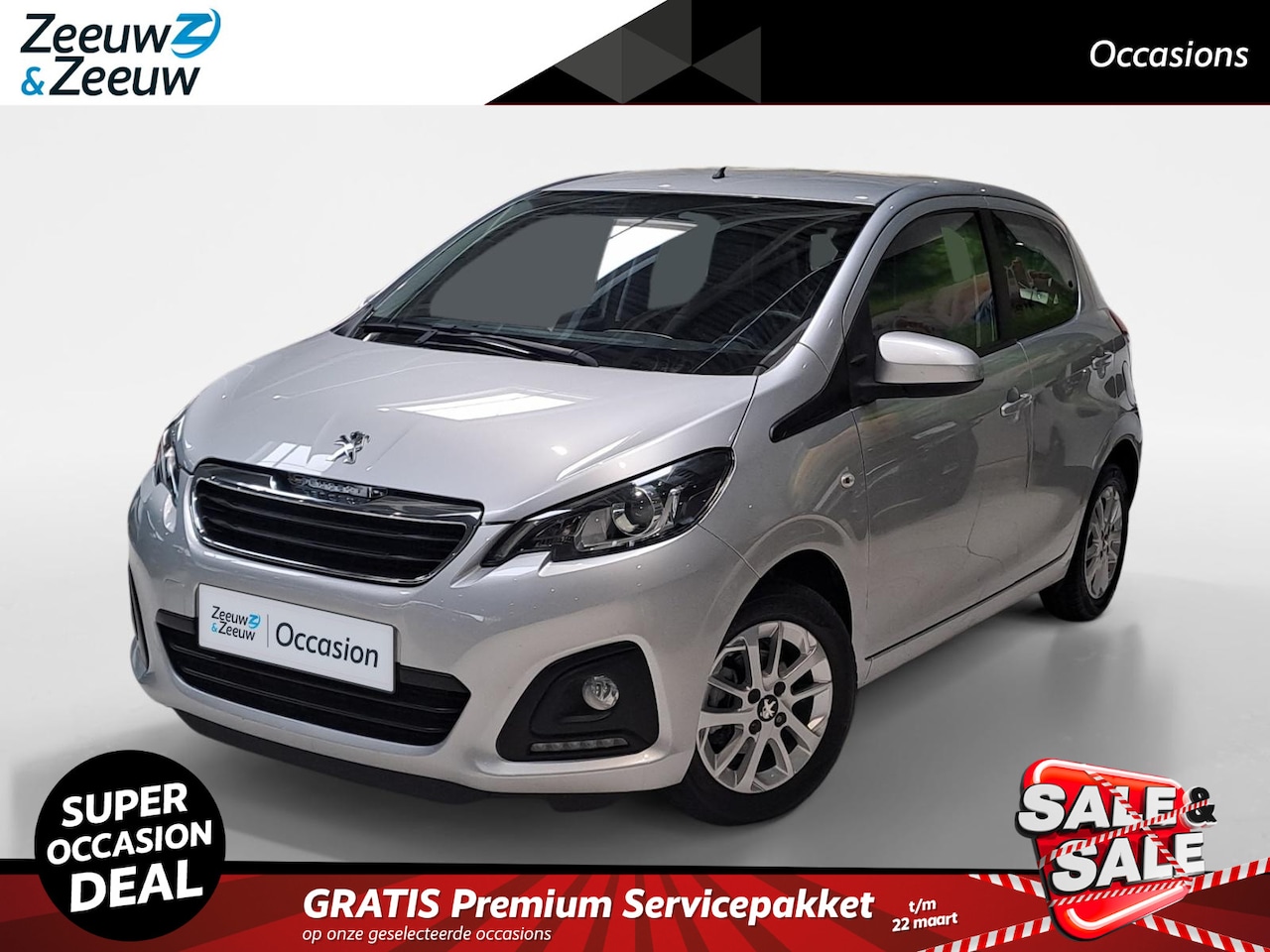 Peugeot 108 - 1.0 e-VTi Active Airco | Metallic lak | Bovag garantie | Lage km stand | NAP - AutoWereld.nl