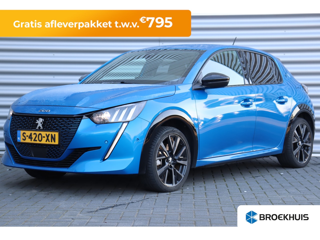 Peugeot e-208 - EV 136PK GT PACK AUTOMAAT / NAVI / LEDER / CLIMA / PDC / 17" LMV / CAMERA / KEYLESS / WINT - AutoWereld.nl