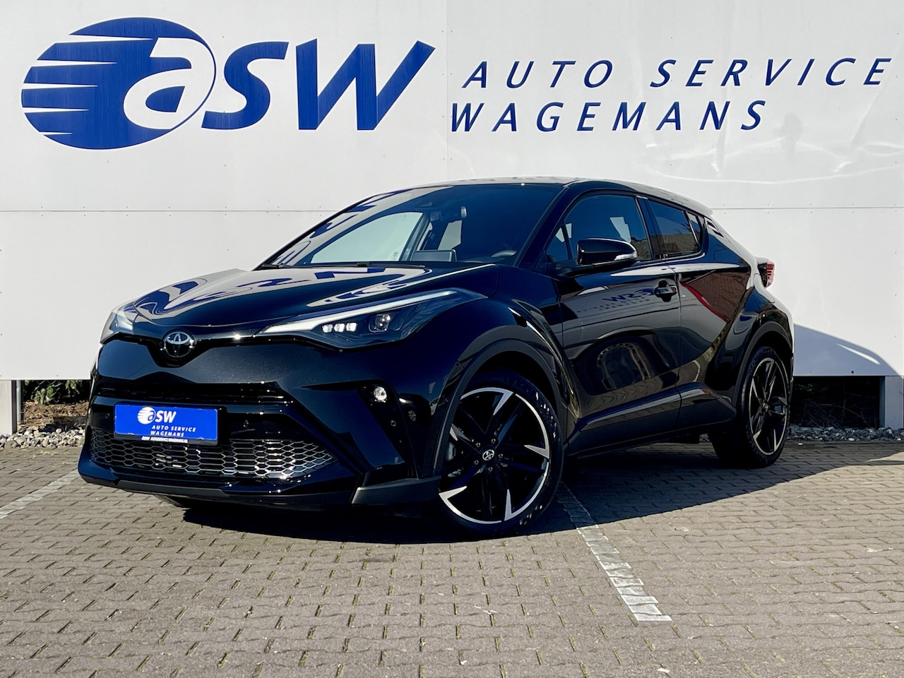 Toyota C-HR - 2.0 Hybrid Business GR-Sport | Premium Pack | LED | ACC | Dodehoek | Leder/Alcantara | 19 - AutoWereld.nl