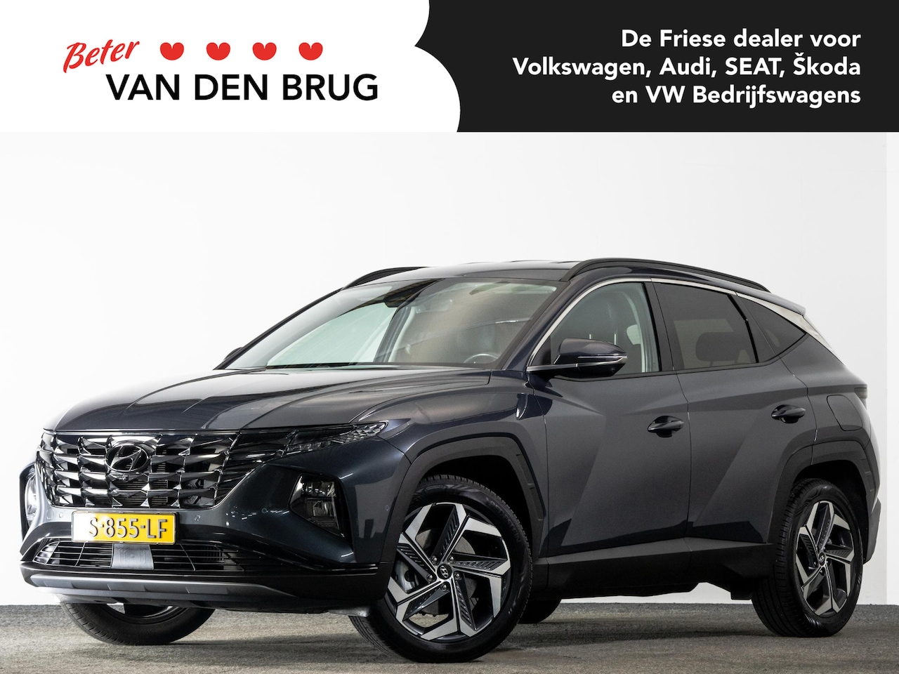 Hyundai Tucson - 1.6 T-GDI HEV Premium | Leder | Stoel verwarming/koeling | Navigatie | Trekhaak | - AutoWereld.nl